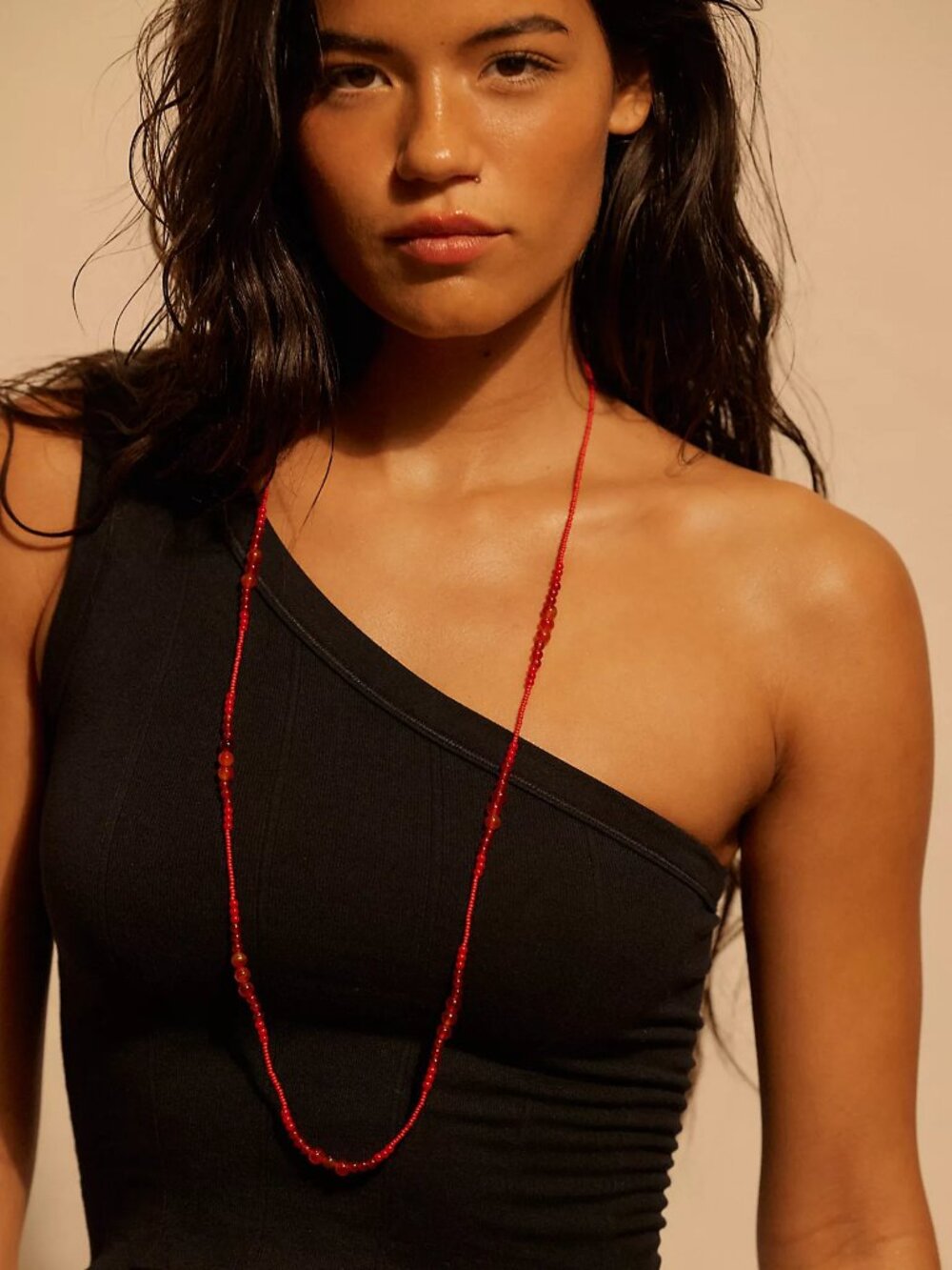 Hettie Semiprecious Strand Necklace